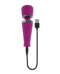 Playboy Playboy Pleasure Mic Drop Petite Wand Vibrator - Fuschia - Image 5
