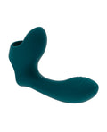 Playboy Playboy Pleasure Wrapped Around My Finger Multi Play Vibrator - Dark Teal - Image 4