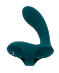Playboy Playboy Pleasure Wrapped Around My Finger Multi Play Vibrator - Dark Teal - Image 5