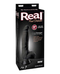 Real Feel Deluxe Real Feel Deluxe No. 7 9" Vibe Waterproof - Black