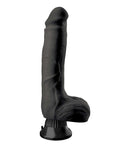 Real Feel Deluxe Real Feel Deluxe No. 7 9" Vibe Waterproof - Black - Image 2
