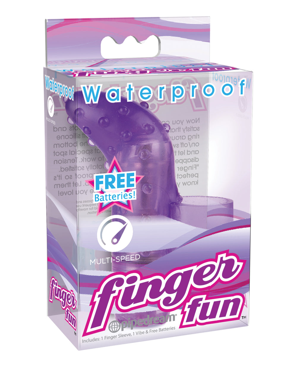 Pipedream Products Finger Fun Waterproof - Purple