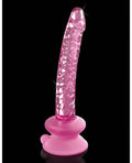Icicles No. 86 Hand Blown Glass Massager w/Suction Cup - Pink (3)