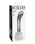Icicles Icicles No. 88 Hand Blown Glass G-Spot Massager w/Suction Cup - Clear