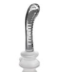 Icicles Icicles No. 88 Hand Blown Glass G-Spot Massager w/Suction Cup - Clear - Image 2