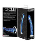 Icicles Icicles No. 29 Hand Blown Glass - Clear w/Ridges - Image 2