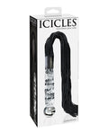 Icicles Icicles No. 38 Hand Blown Glass Handled Whip - Clear