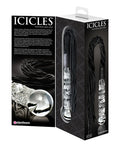 Icicles Icicles No. 38 Hand Blown Glass Handled Whip - Clear - Image 2