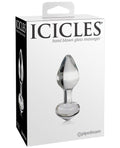 Icicles Icicles No. 44 Hand Blown Glass Butt Plug - Clear