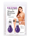 Fetish Fantasy Series Fetish Fantasy Series Nipple Erector Set - Purple