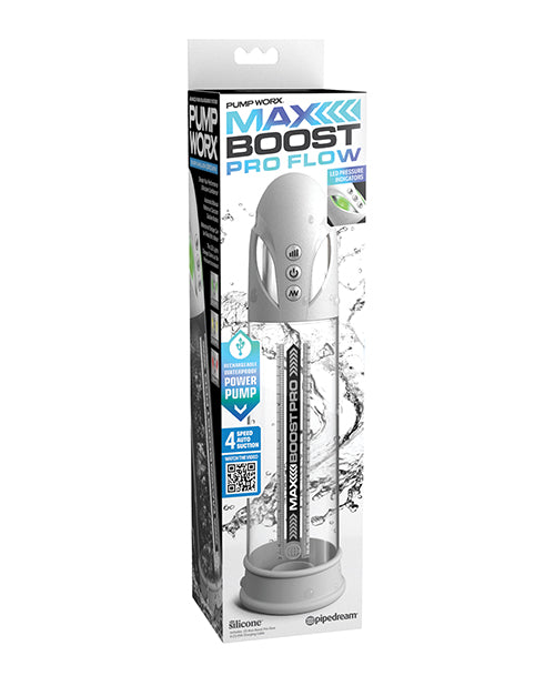 Pump Worx Pump Worx Max Boost Pro - White/Clear