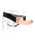 Fetish Fantasy Series Fetish Fantasy Series 8" Hollow Strap On - Flesh - Image 3