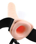 Fetish Fantasy Series Fetish Fantasy Series 8" Hollow Strap On - Flesh - Image 5