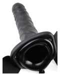 Not Regular Toys Fetish Fantasy Series 8" Hollow Strap On - Black - Image 5