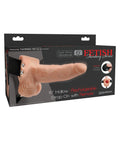 Fetish Fantasy Series Fetish Fantasy Series 6" Hollow Rechargeable Strap On w/Remote - Flesh