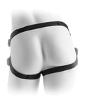 Fetish Fantasy Series Fetish Fantasy Series Vibrating Plush Harness - Black - Image 3
