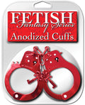 Fetish Fantasy Series Fetish Fantasy Series Anodized Cuffs - Red