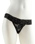 Fetish Fantasy Series Fetish Fantasy Series Hanky Spank Me Vibrating Panties - Black - Image 4