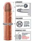 Fantasy X-tensions Fantasy X-tensions Perfect 2" Extension - Flesh - Image 4