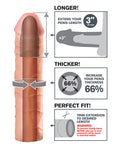 Fantasy X-tensions Fantasy X-tensions Mega 3" Extension - Flesh - Image 2