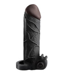 Fantasy X-tensions Fantasy X-tensions Vibrating Real Feel 2" Extension w/Ball Strap - Black - Image 4