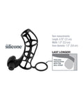 Fantasy X-tensions Fantasy X-tensions Deluxe Silicone Power Cage - Black - Image 4