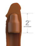 Fantasy X-tensions Fantasy X-tensions Elite 8" Sleeve w/2" Plug - Tan - Image 3