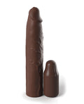 Fantasy X-tensions Fantasy X-tensions Elite 9" Sleeve w/3" Plug - Brown - Image 2
