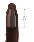 Fantasy X-tensions Fantasy X-tensions Elite 7" Extension w/Strap - Brown - Image 3