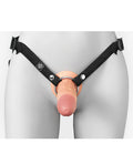 Fantasy X-tensions Fantasy X-tensions Elite 6" Silicone Hollow Strap-on w/Harness - Light - Image 3