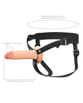 Fantasy X-tensions Fantasy X-tensions Elite 7" Silicone Hollow Strap-on - Light - Image 4