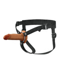 Fantasy X-tensions Fantasy X-Tensions Elite 5" Silicone Hallow Strap-On Dual Density - Brown
