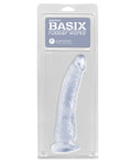 Basix Rubber Works Basix Rubber Works 7" Slim Dong - Clear