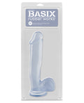 Basix Rubber Works Basix Rubber Works 12" Dong w/Suction Cup - Clear