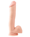 Basix Rubber Works Basix Rubber Works 12" Dong w/Suction Cup - Flesh - Image 2