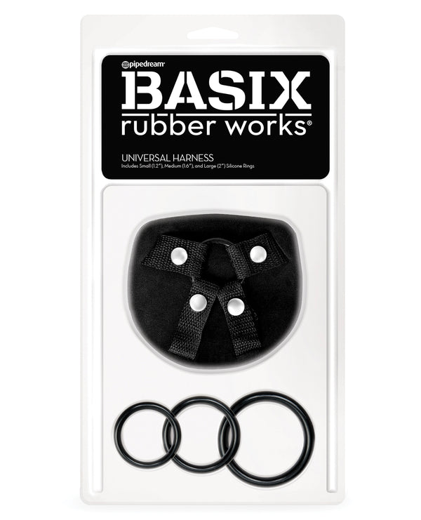 Basix Rubber Works Basix Rubber Works Universal Harness - Black
