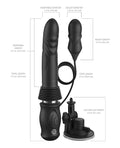 Fetish Fantasy Series Ultimate Silicone Thruster - Black (5)