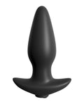 Anal Fantasy Collection Anal Fantasy Collection Remote Control Silicone Plug - Black - Image 3