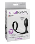 Anal Fantasy Collection Anal Fantasy Ass-Gasm Cockring Beginners Plug - Black