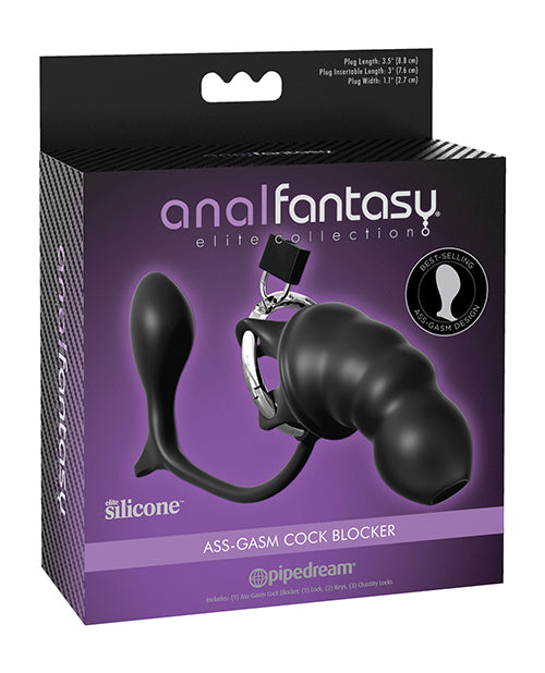 Anal Fantasy Elite Collection Anal Fantasy Elite Collection Ass-Gasm Cock Blocker