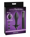Anal Fantasy Elite Collection Anal Fantasy Elite Collection Auto Throb Inflatable Vibrating Plug - Black