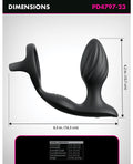 Anal Fantasy Collection Anal Fantasy Elite Ass-Gasam Gyro-Milk Pro - Black - Image 5