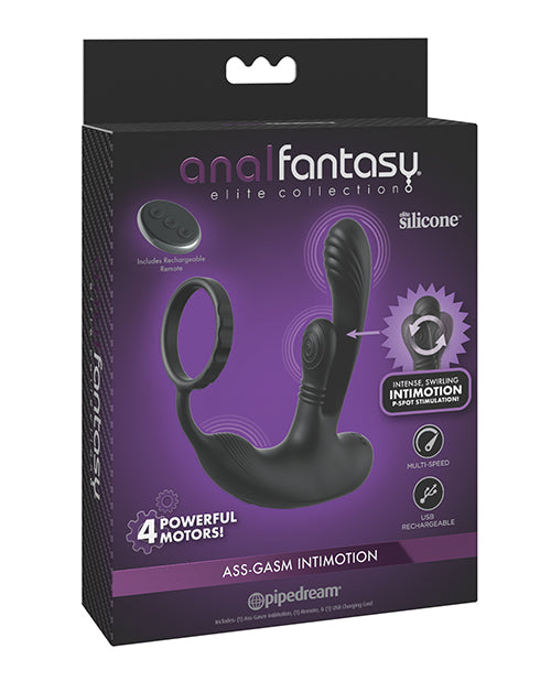 Not Regular Toys Anal Fantasy Elite Ass-Gasm IntiMotion - Black