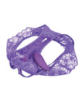 Fantasy For Her Fantasy For Her Crotchless Panty Thrill Her - Purple - Image 3