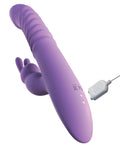 Fantasy For Her Fantasy For Her Ultimate Thrusting Silicone Rabbit - Purple - Image 3