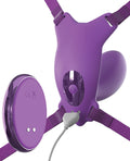 Fantasy For Her Fantasy For Her Ultimate G-Spot Butterfly Strap On - Purple - Image 3