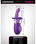 Fantasy For Her Fantasy for Her Ultimate Pleasure Pro Plus - Purple - Image 5