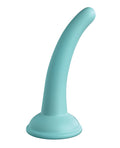 Dillio Dillio Platinum 5" Curious Five Silicone Dildo - Teal - Image 3