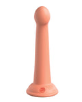 Dillio Dillio Platinum 6" Secret Explorer Silicone Dildo - Peach - Image 4
