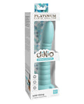 Dillio Dillio Platinum 7" Wild Thing Silicone Dildo - Teal - Image 3